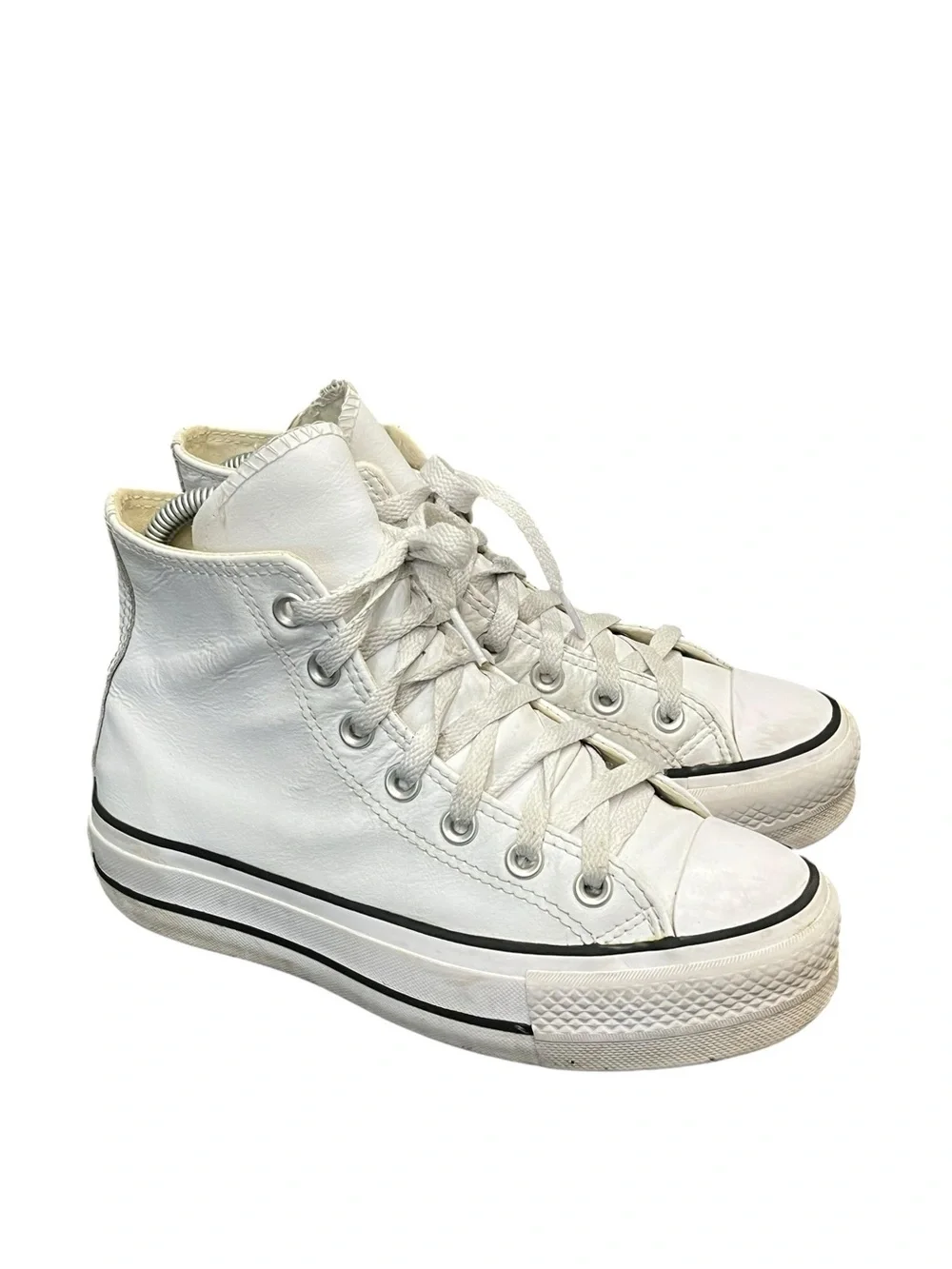 CONVERSE | WOMENS CHUCK TAYLOR ALL STAR LIFT HI HIGH-TOP PLATFORM SNEAKERS 5.5